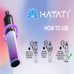 Hayati Twist 5000 Disposable Pod Kit